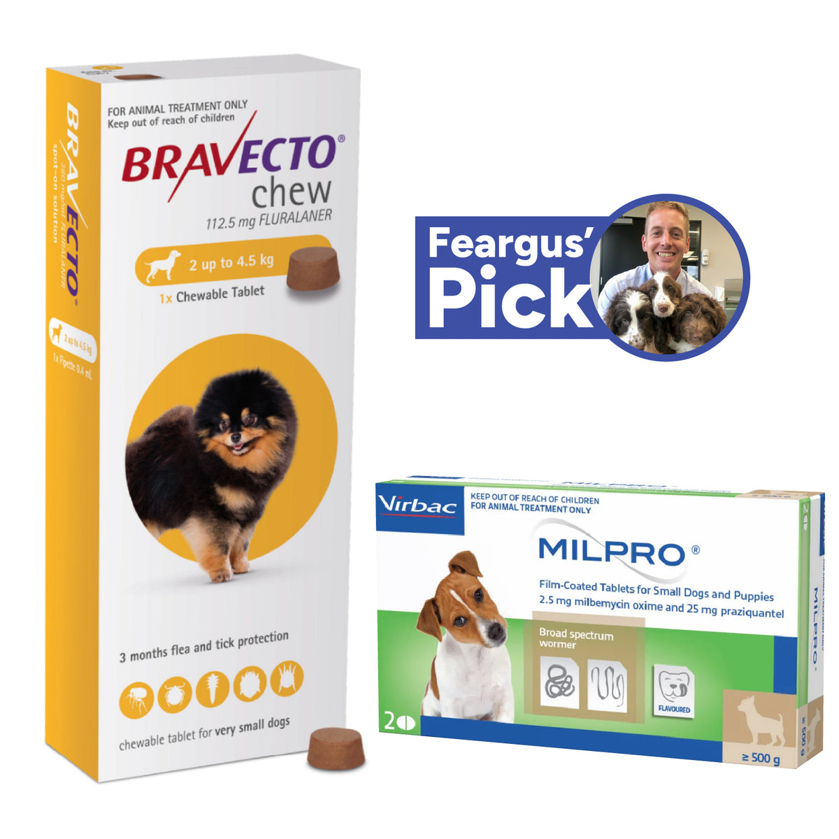 Adventure Dog 3-Month Protection Pack for Kiwi Dogs