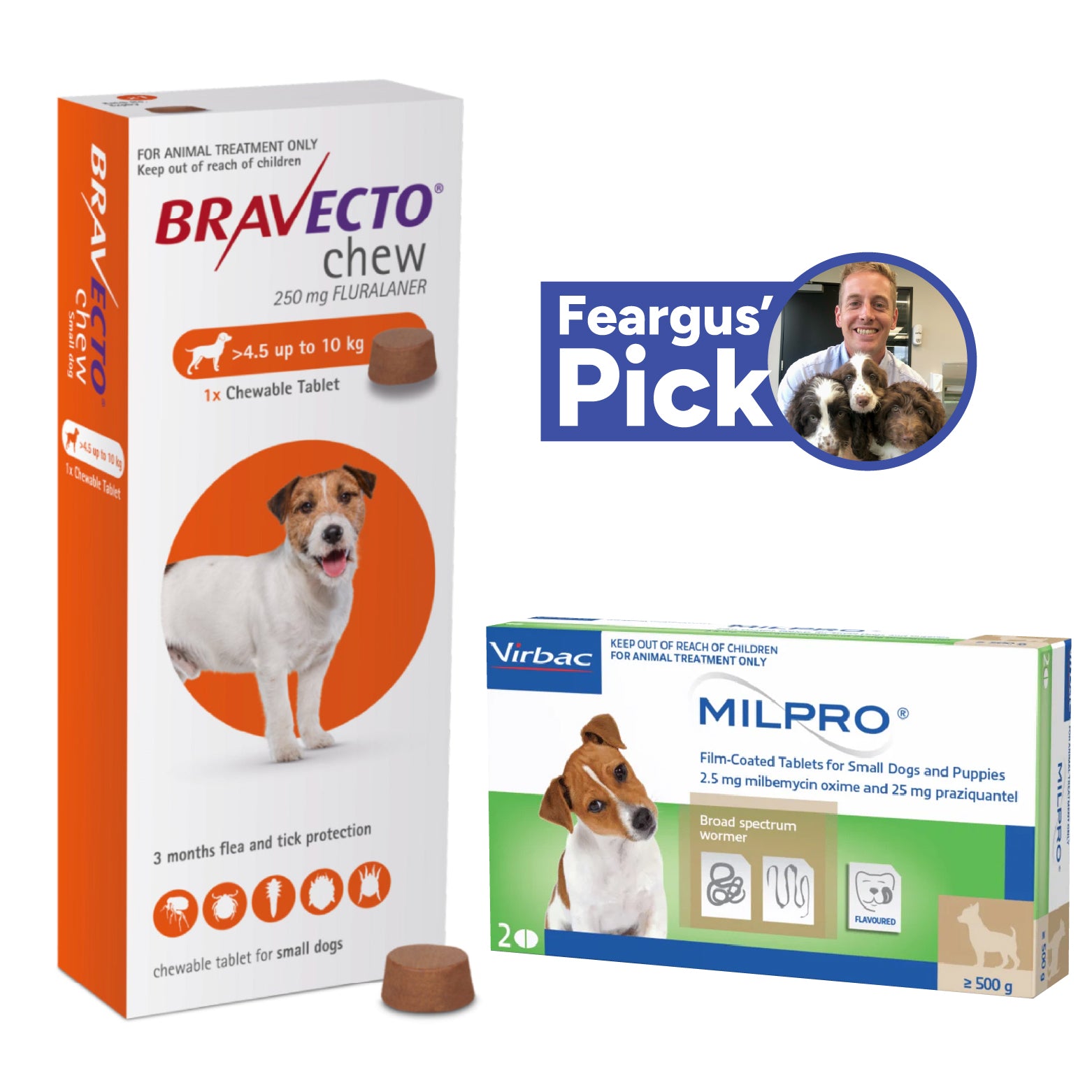 Adventure Dog 3-Month Protection Pack for Kiwi Dogs