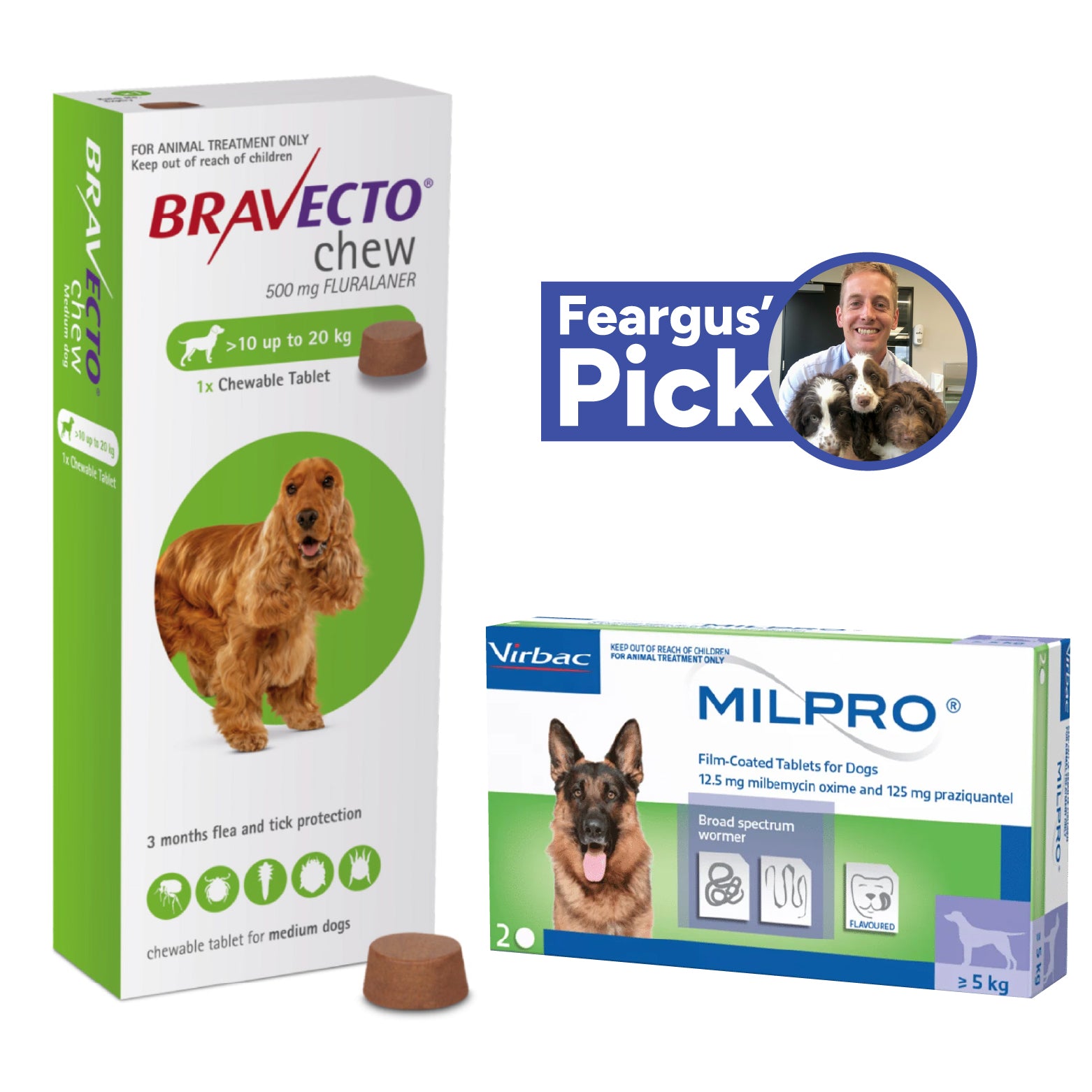 Adventure Dog 3-Month Protection Pack for Kiwi Dogs