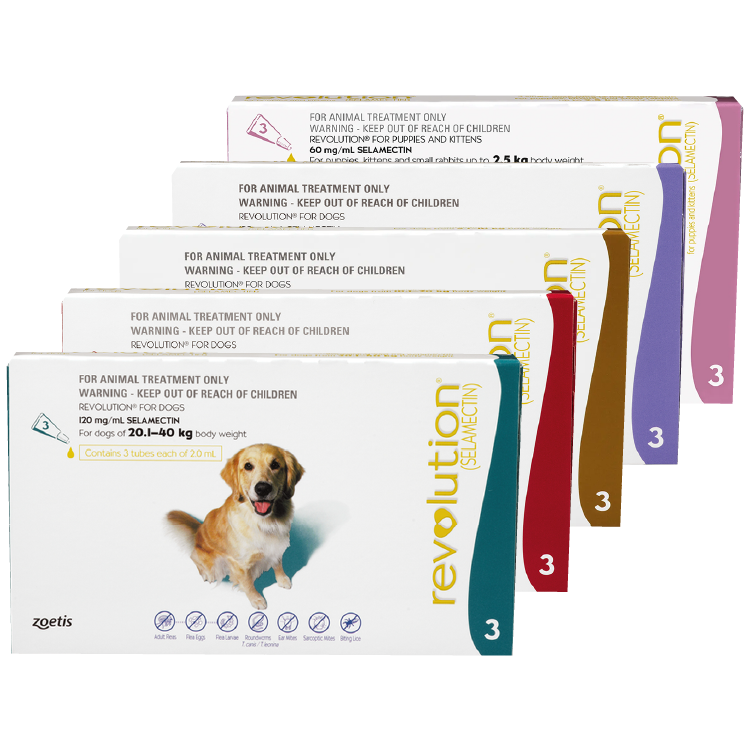 Revolution® Spot-On for Dogs