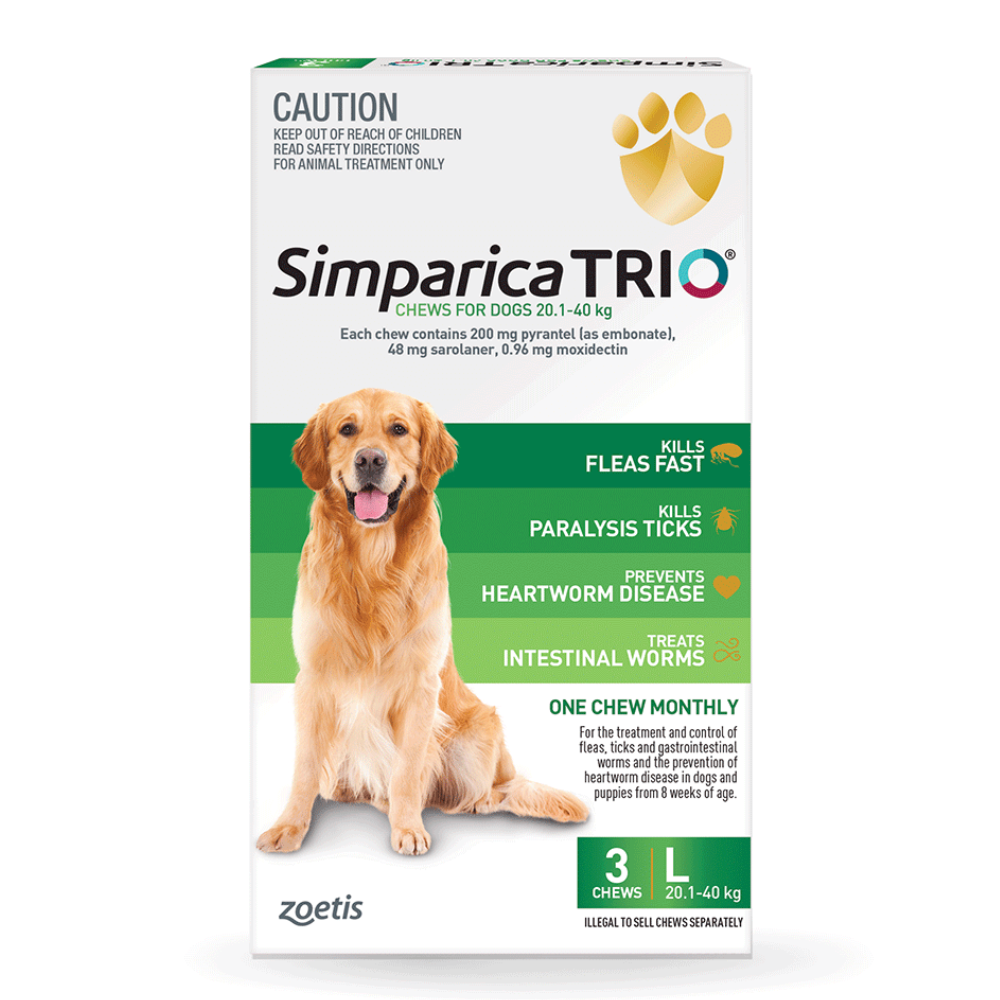 Simparica Trio® Chews for Dogs