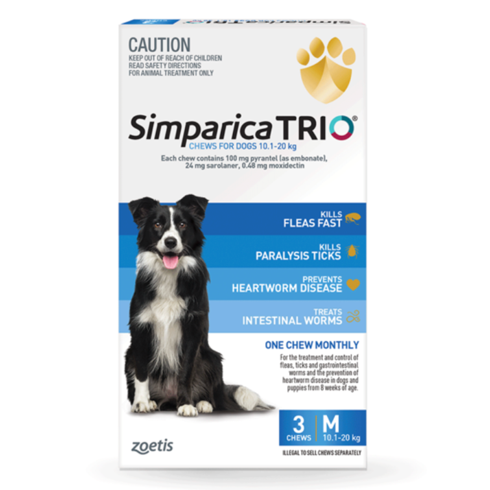 Simparica Trio® Chews for Dogs