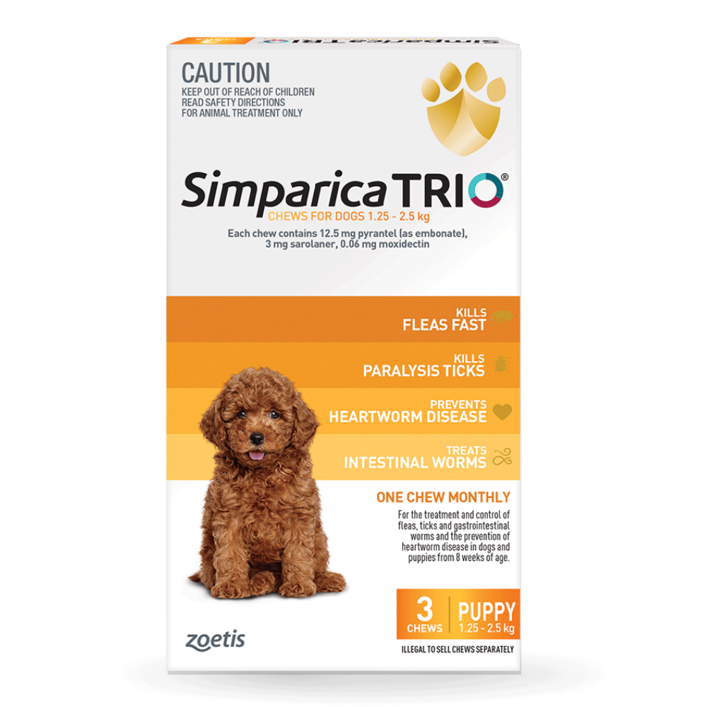 Simparica Trio® Chews for Dogs