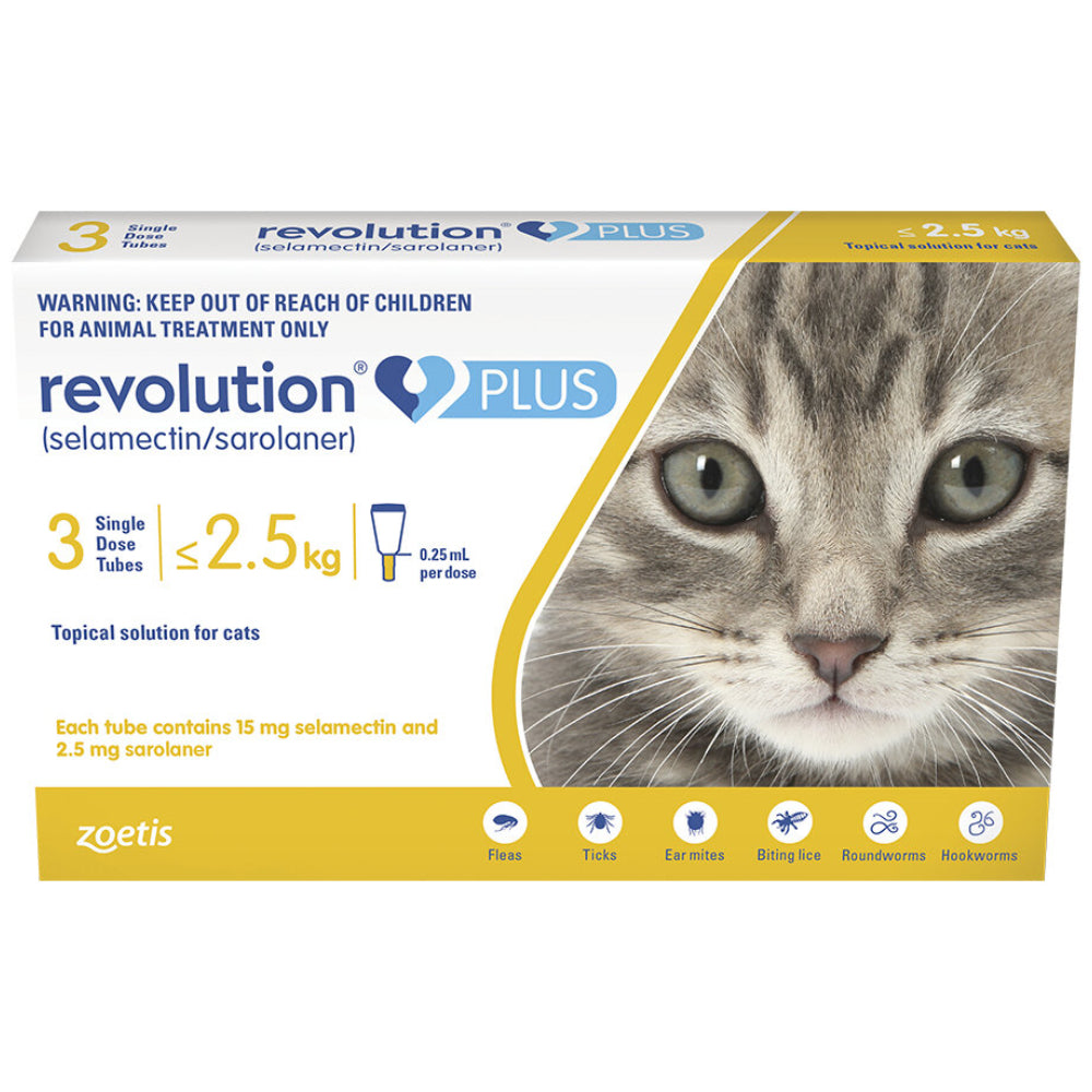 Revolution Plus® Spot-On for Cats